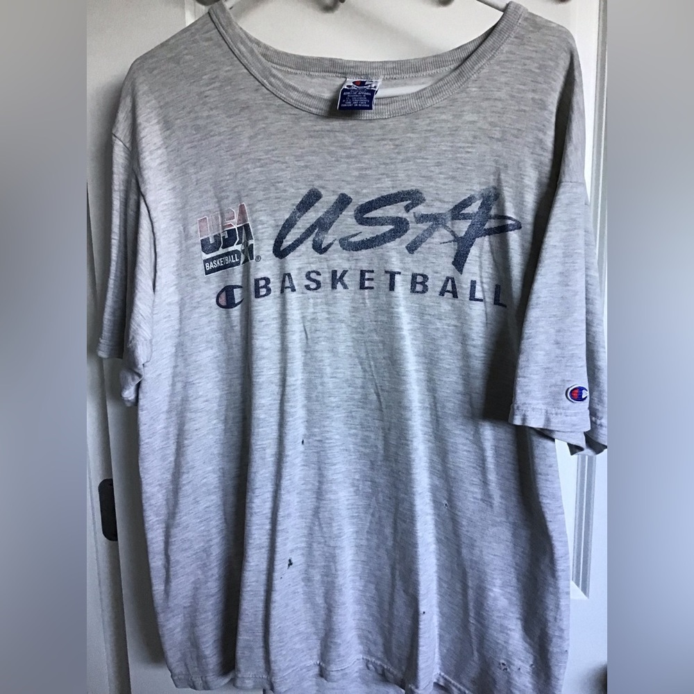Vintage Team USA basketball shirt